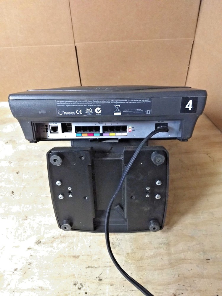 RADIANT SYSTEMS T160 TOUCHSCREEN TERMINAL