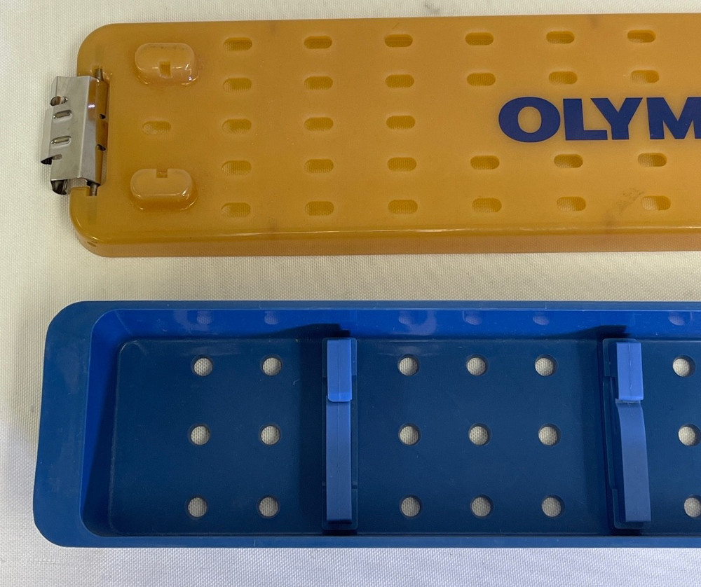 Olympus Endoscope Sterilization Case & Lid 18" x 4" x 2" Endoscopy