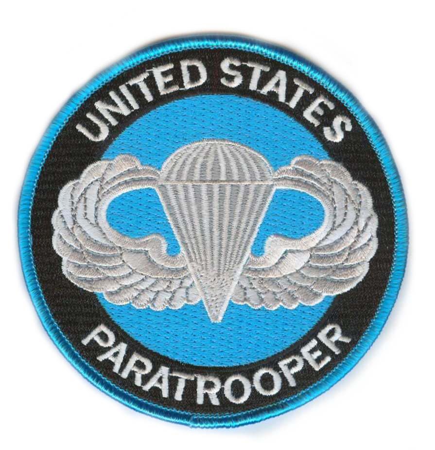 Paratrooper Patch Officially Licensed