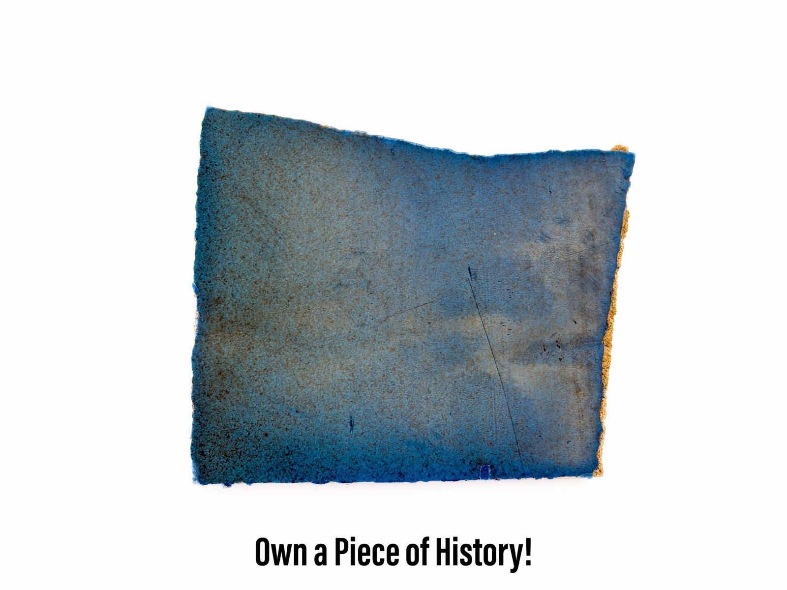 SpaceX Starship Flight 10 Super Heavy Booster Blue Ablative Relic Cork & Patch