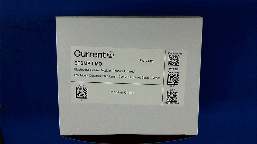 CURRENT BTSMP-LMO BLUETOOTH SENSOR MODULE, PASSIVE INFRARED