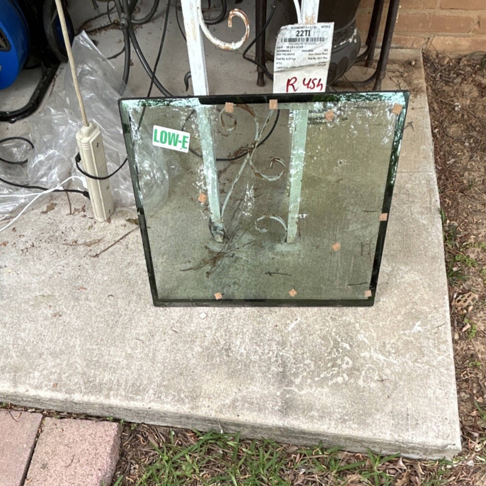 Low-E Clear Glass Rectangle Window Pane Panel for Home or Office Replacement