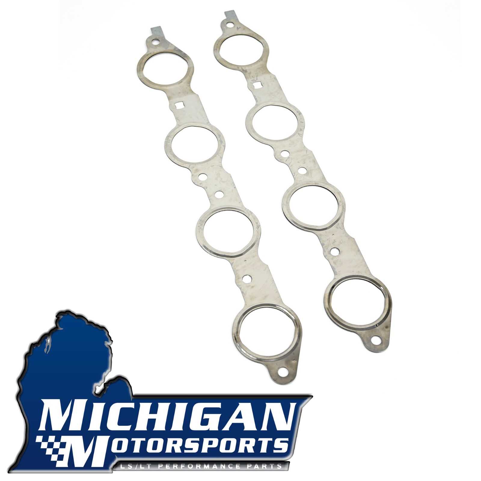 LS Steel MLS Exhaust Manifold Header Gaskets LS1 LS3 LQ4 LM7 4.8 5.3 5.7 6.0 6.2