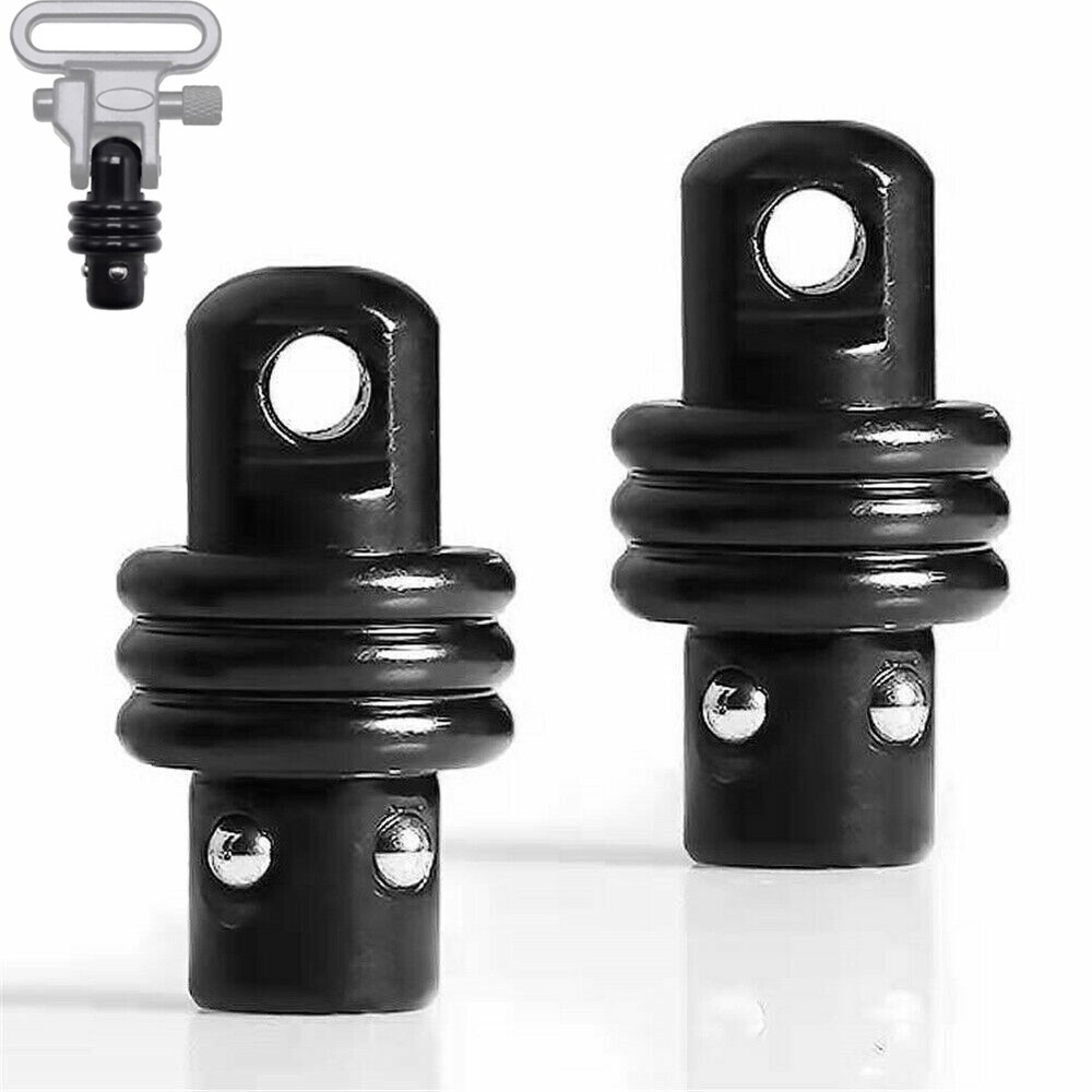 2Pcs Multi-Function QD Adapter Swivel Stud for Sling Swivel Mount Quick Detach