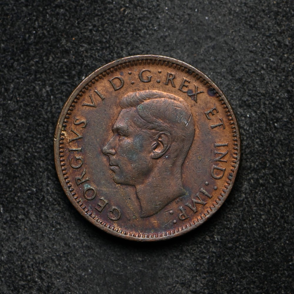 1945 Canada Small One Cent BU (bb15196)