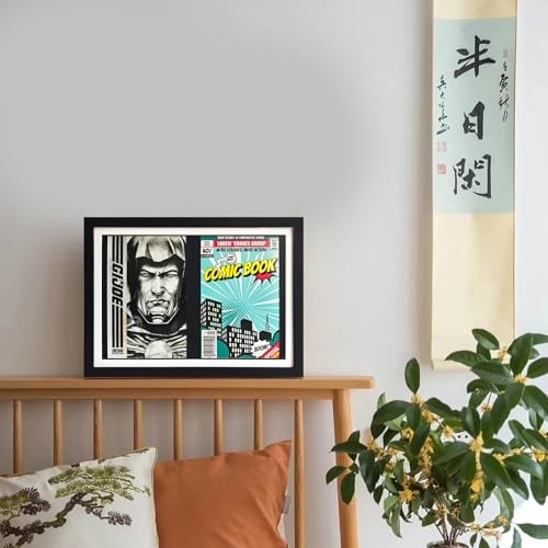 Double Comic Book Frame ,magazine frame,comic book storage,comic book