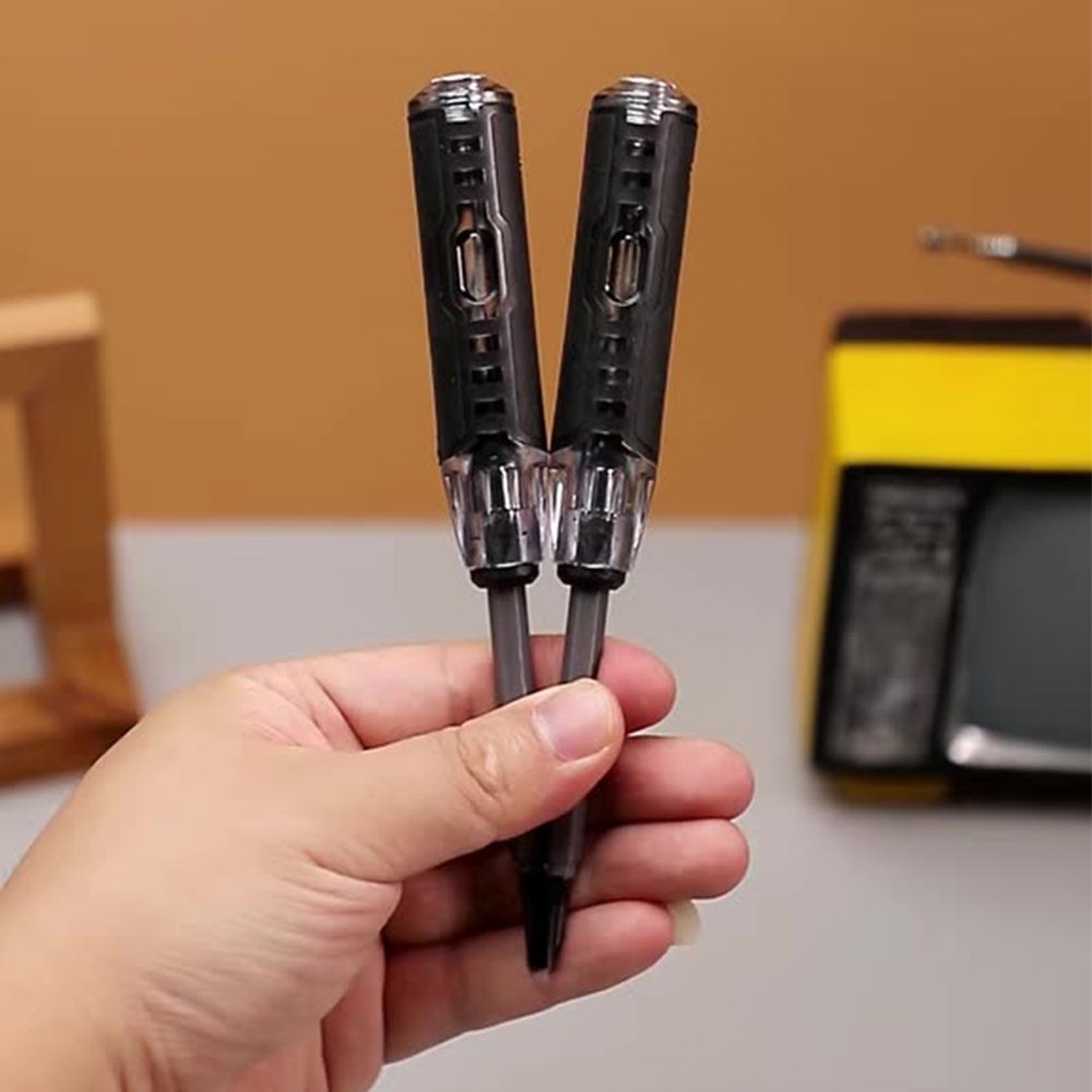 Multifunctional Electric Screwdriver with Circuit Test and Detection Features