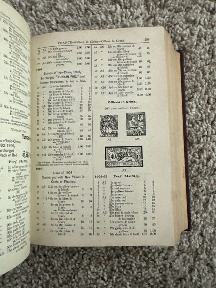 Scott Standard Postage STAMP CATALOG The 1927 Edition -- WHOLE WORLD