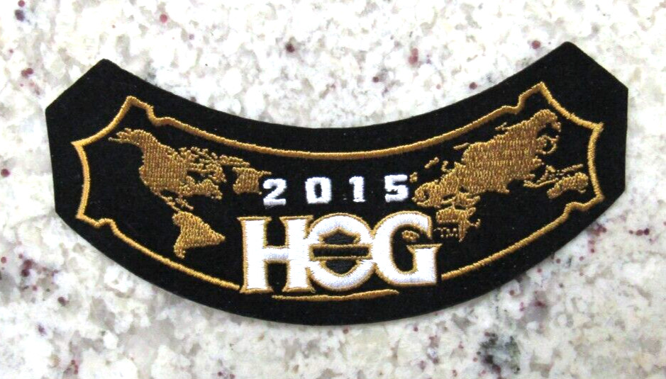 HOG HARLEY OWNERS GROUP 2015 WORLD PATCH
