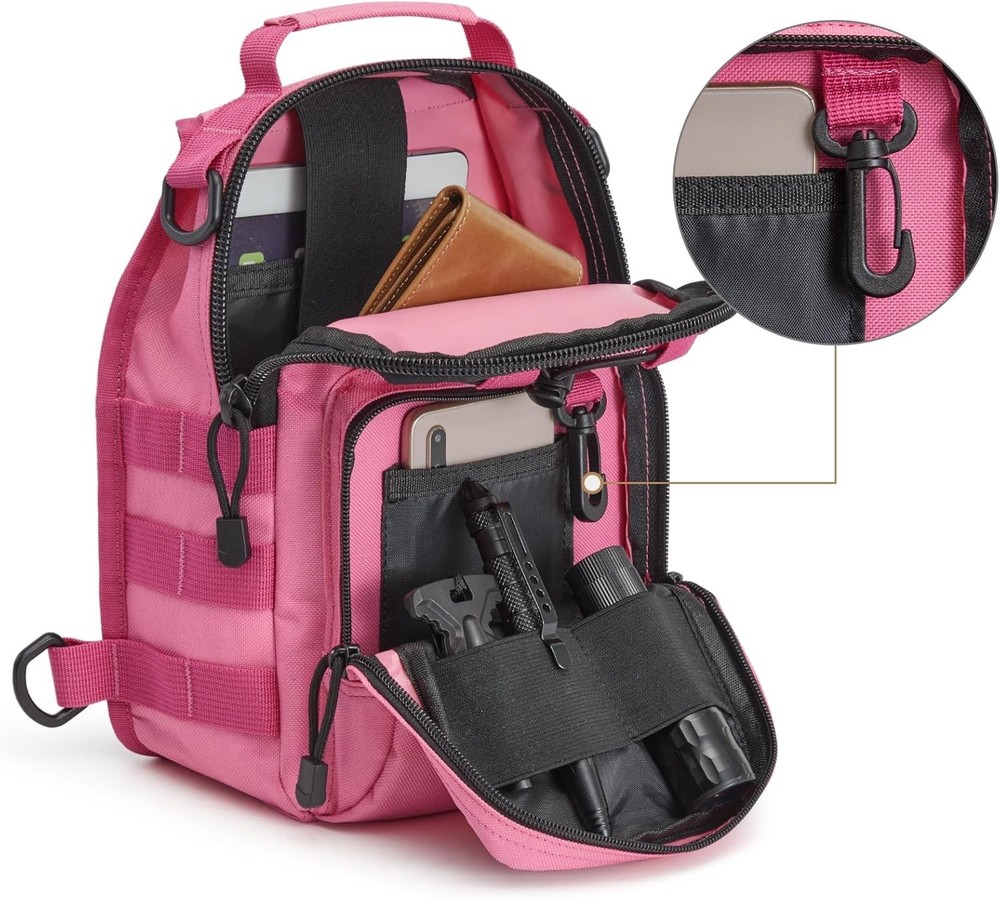 Everyday Tactical Sling Backpack - Spacious, Lightweight, and Humanized Design
