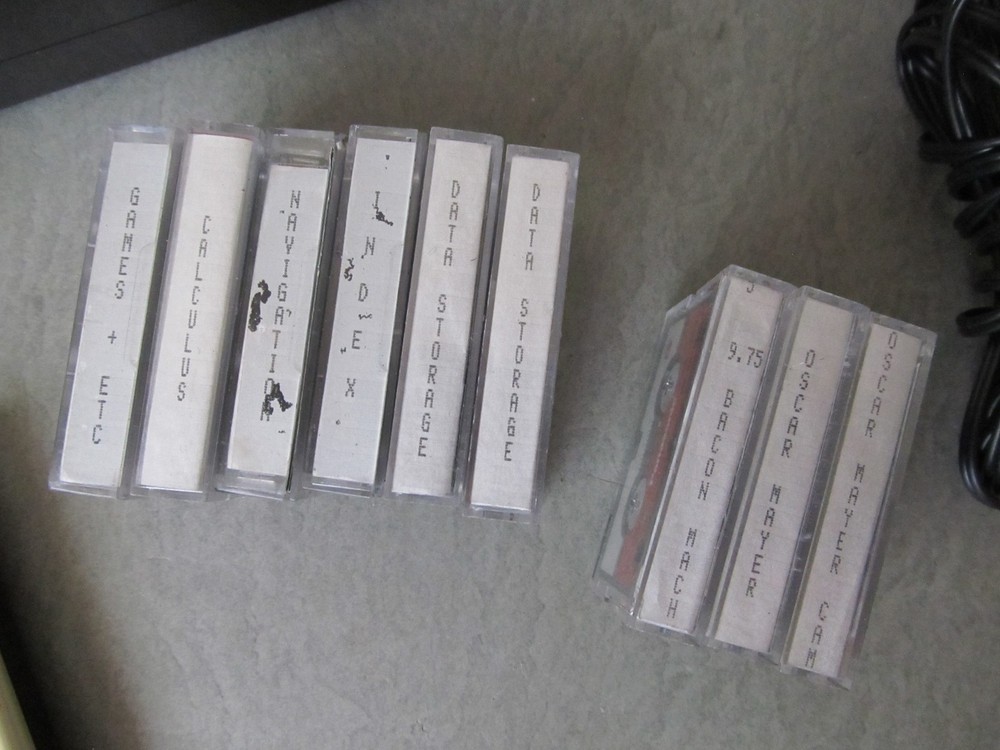 2x Casio FX-702P Programmable Calculator w/FA-2 Cassette Interface & FP-10 Print