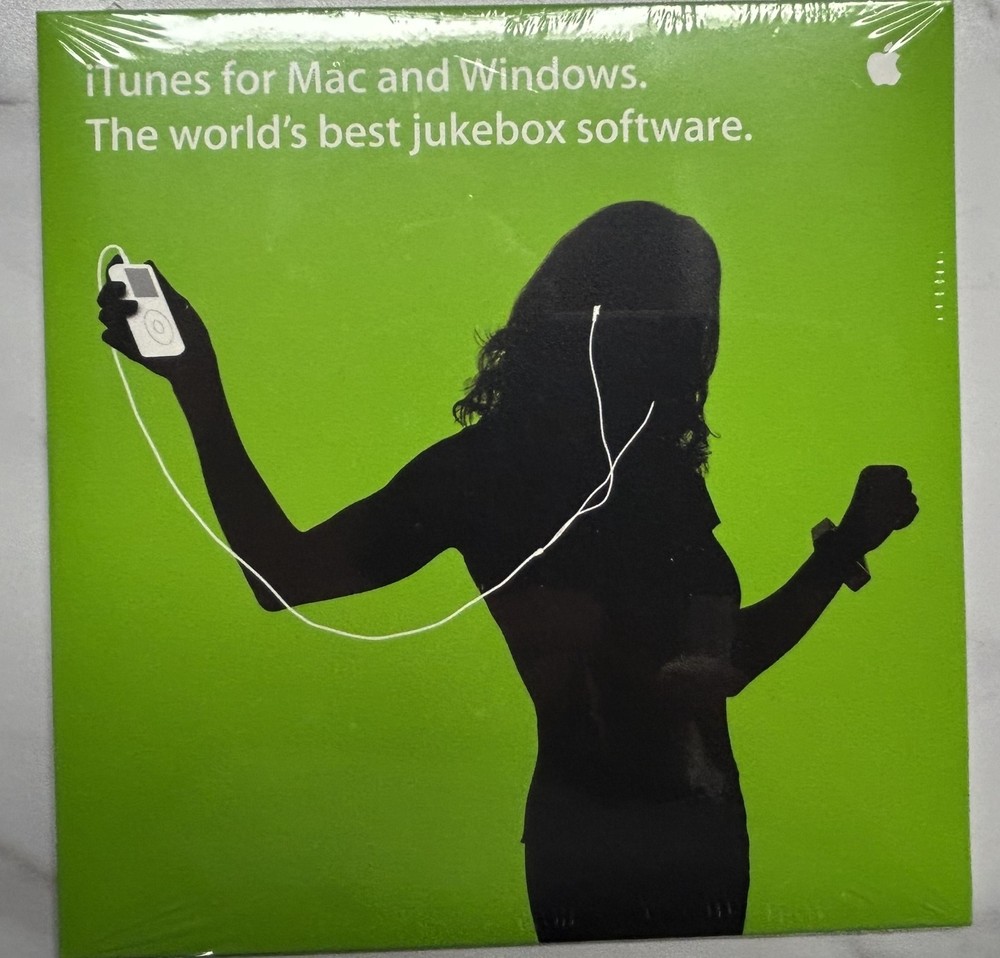 Original   iTunes for Mac and Windows CD   2003 New