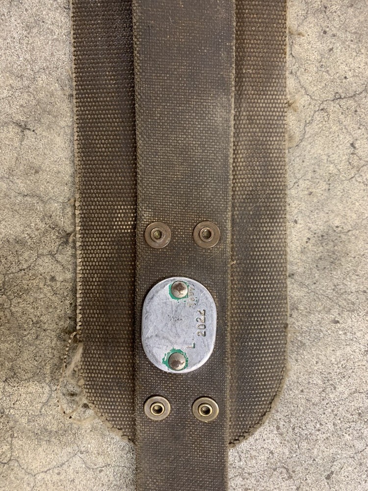 BUCKINGHAM L USED SINGLE D RING SAFETY CLIMBING BELT
