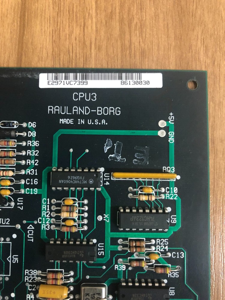 Rauland-Borg VC7399 CPU3 Card