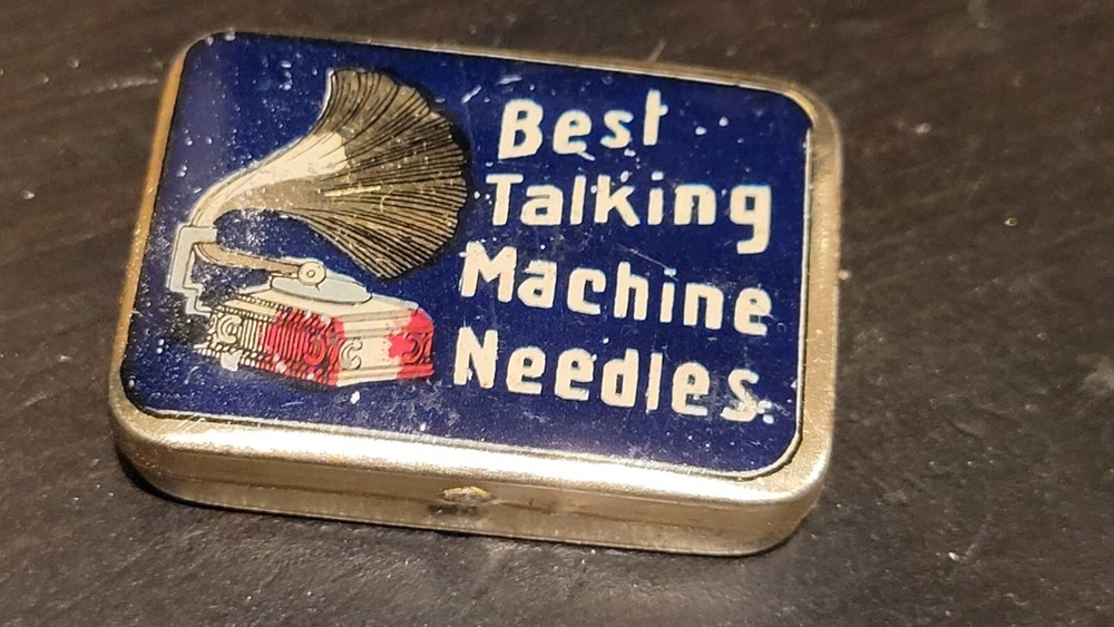 Best Talking Machine Gramophone phonograph needle tin SEM Czechoslovakia