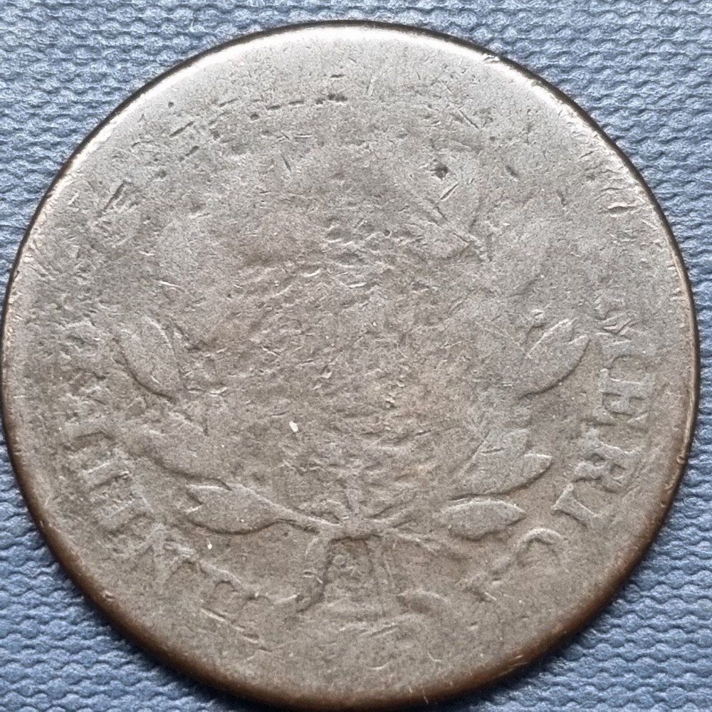1801 Draped Bust Large Cent 3 ERRORS S-219 1c Circulated #80602