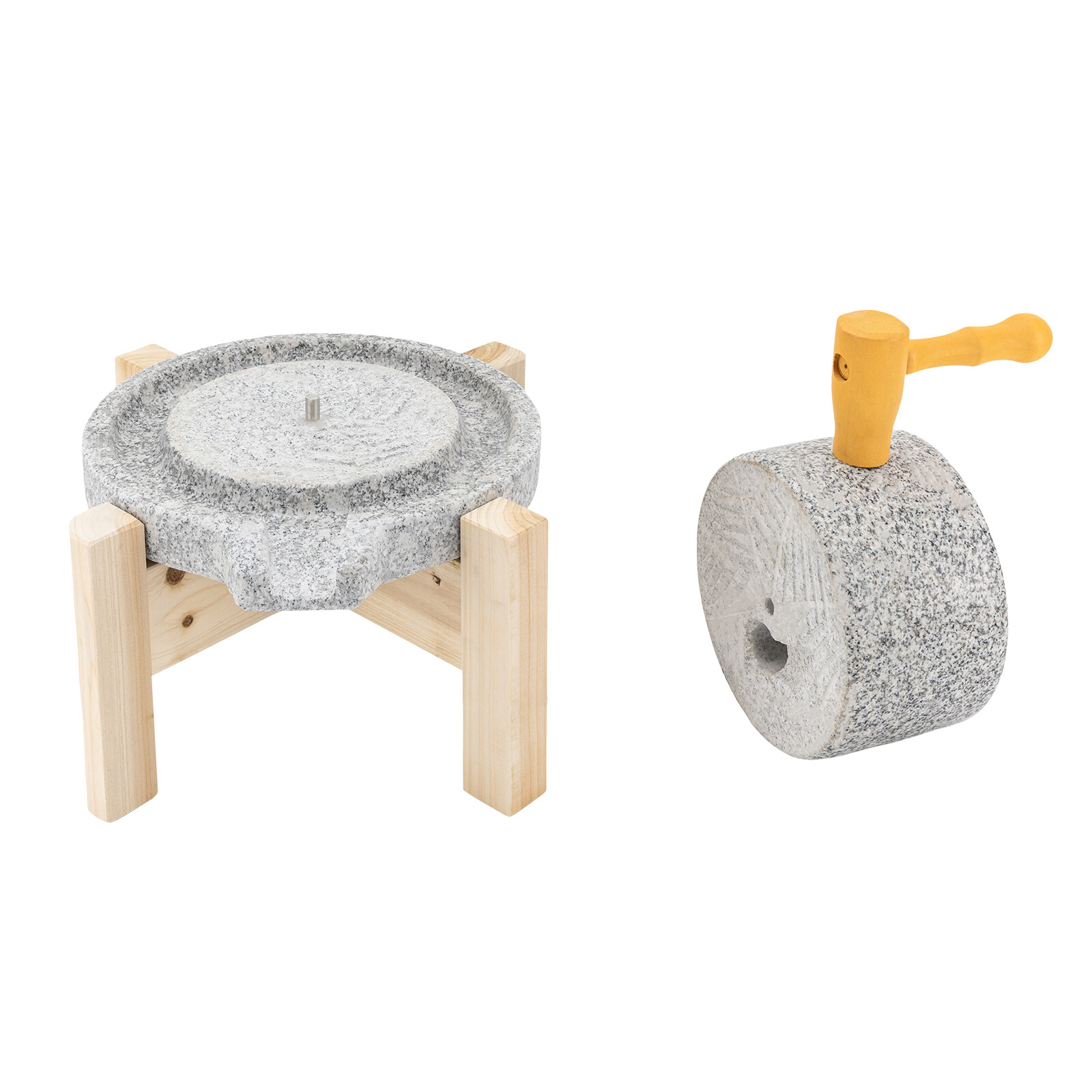 Manual Stone Mill Household For Hand Milled Rice Corn Soy Flour Grinder