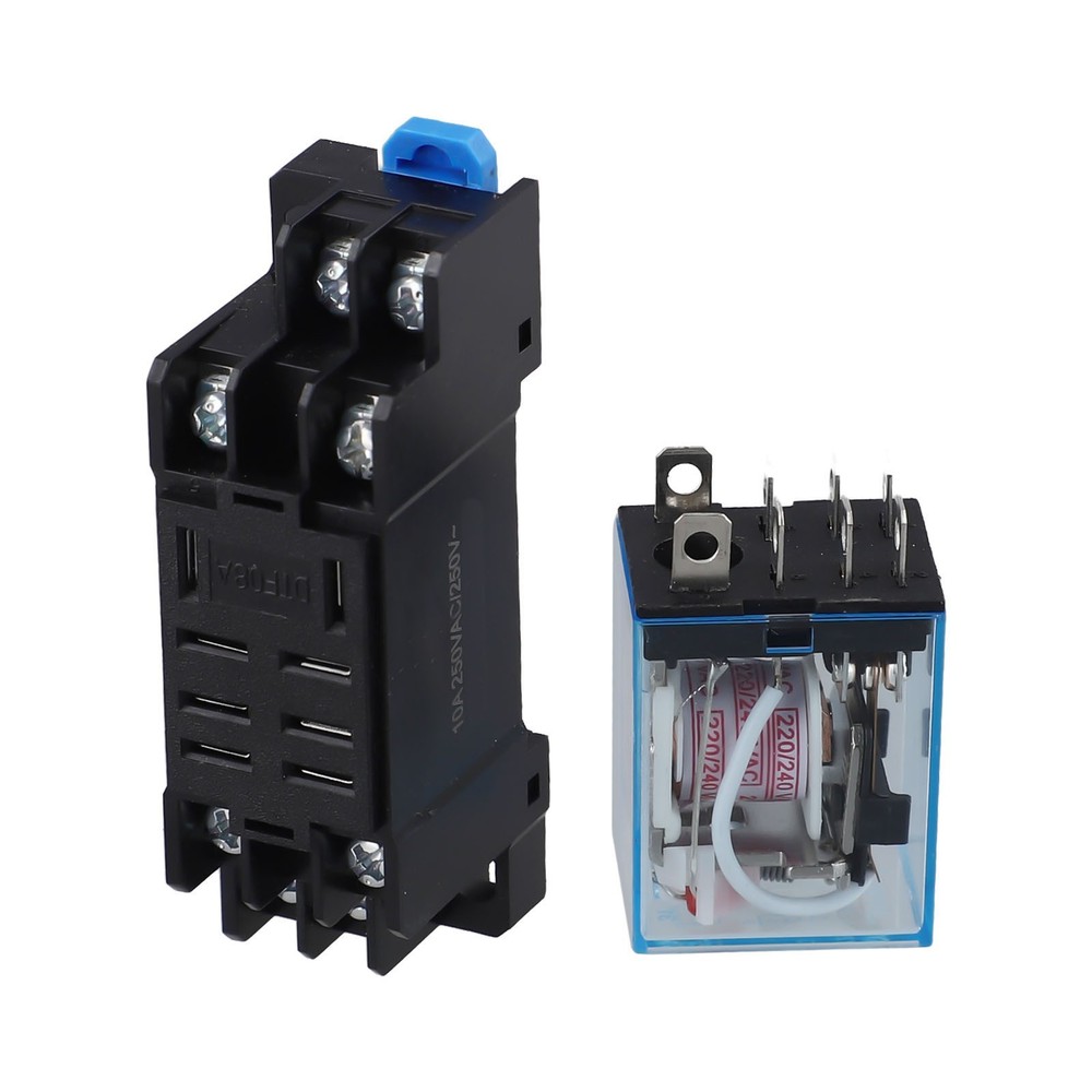 220VAC 240VAC Relay For Power Relay Applications High-transparency Shell