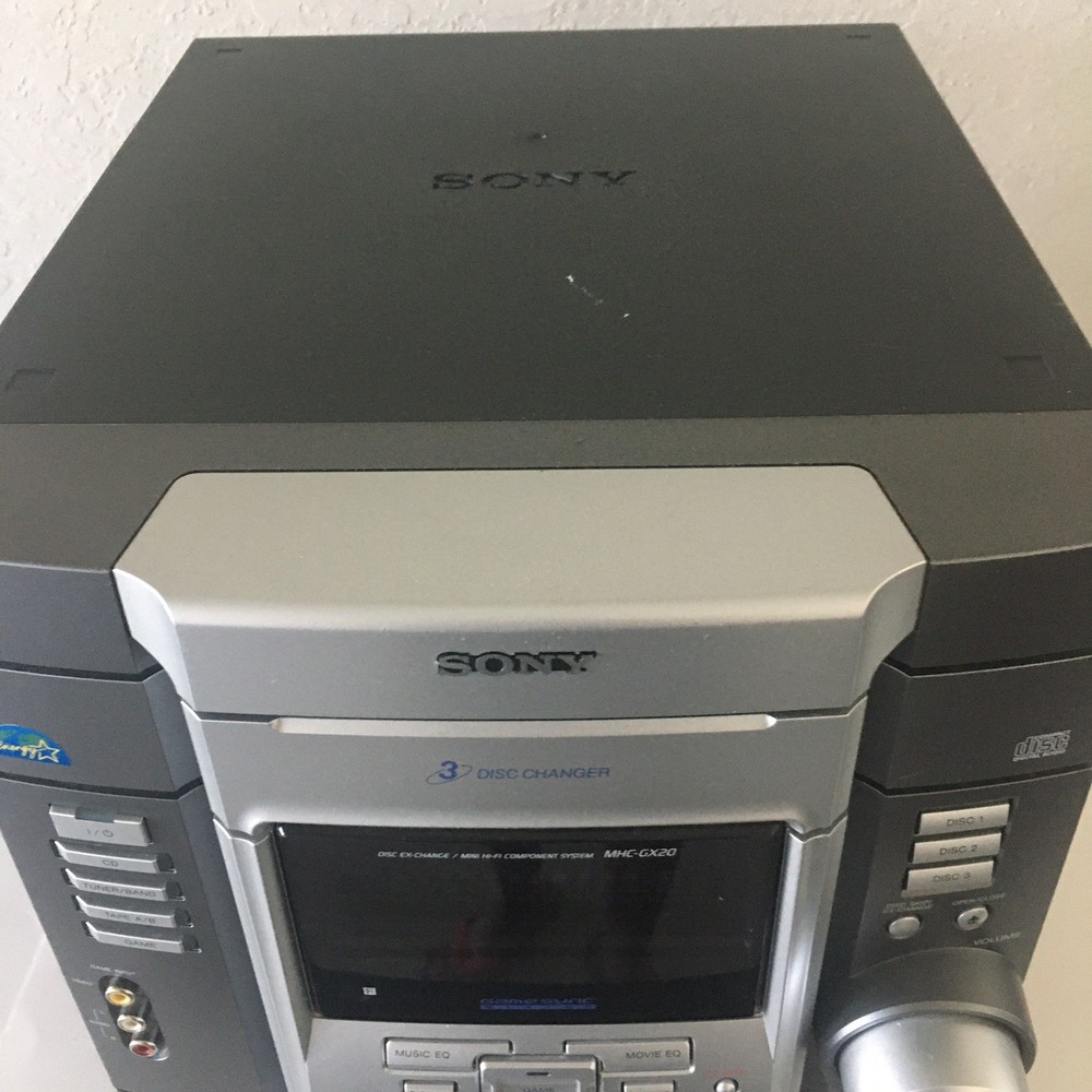 Sony HCD-GX20 Compact Disc Deck Receiver - Pls Read Description