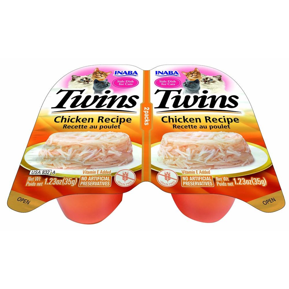 Inaba Cat Twins Tuna & Chicken, 6 Pack - 70g