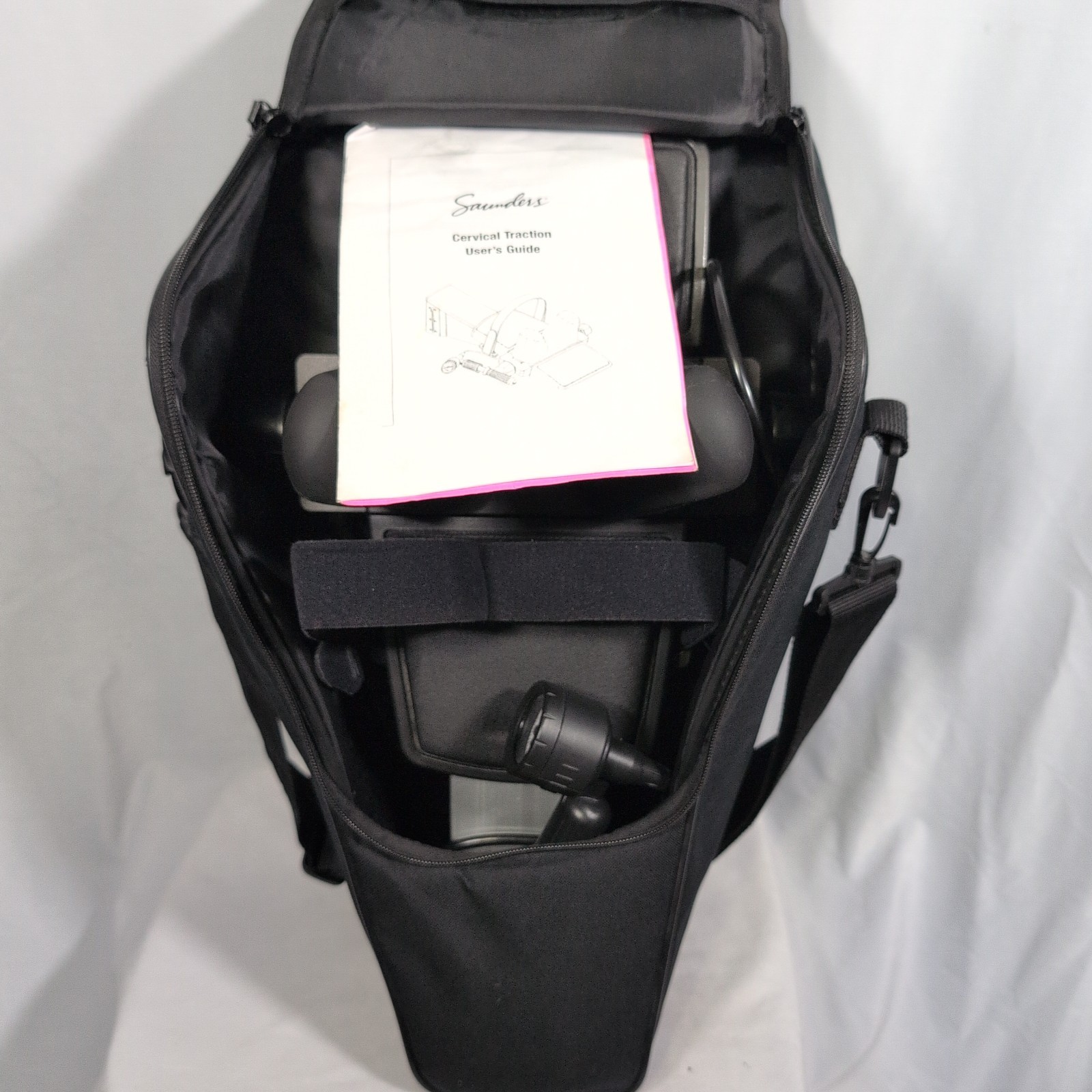 Saunder Cervical Traction Device w/Carrying Case & User Manual