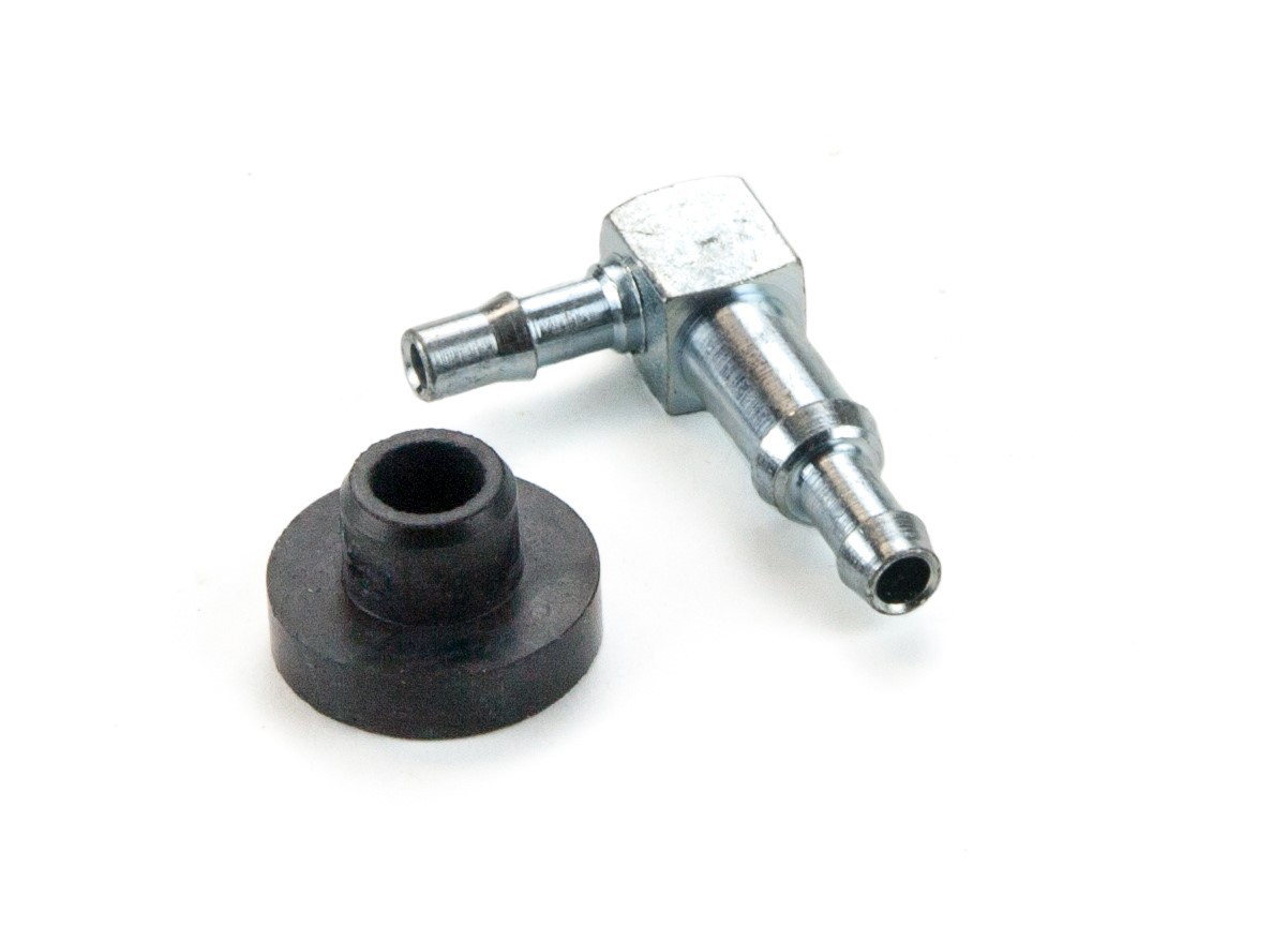 Snowmobile Fuel Tank Elbow Bushing/Grommet and Fitting