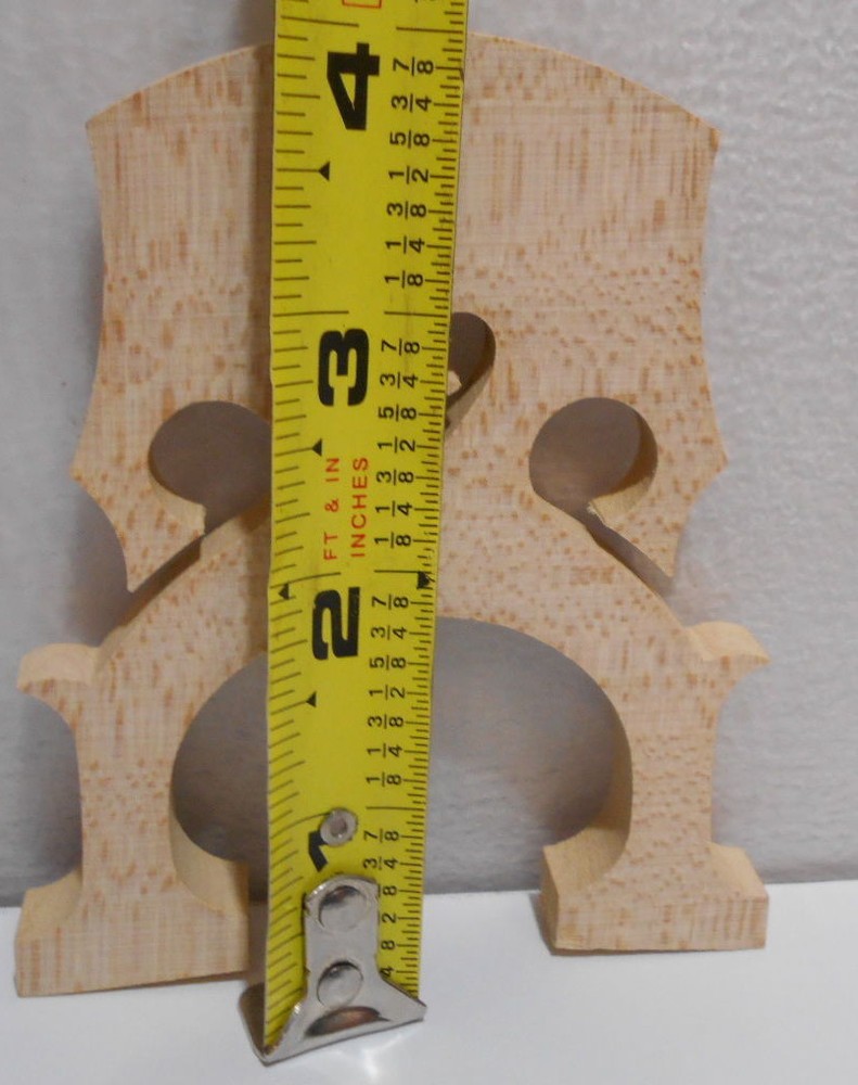 Genuine Josef Teller Cello Bridge Model #3 ** 3/4"