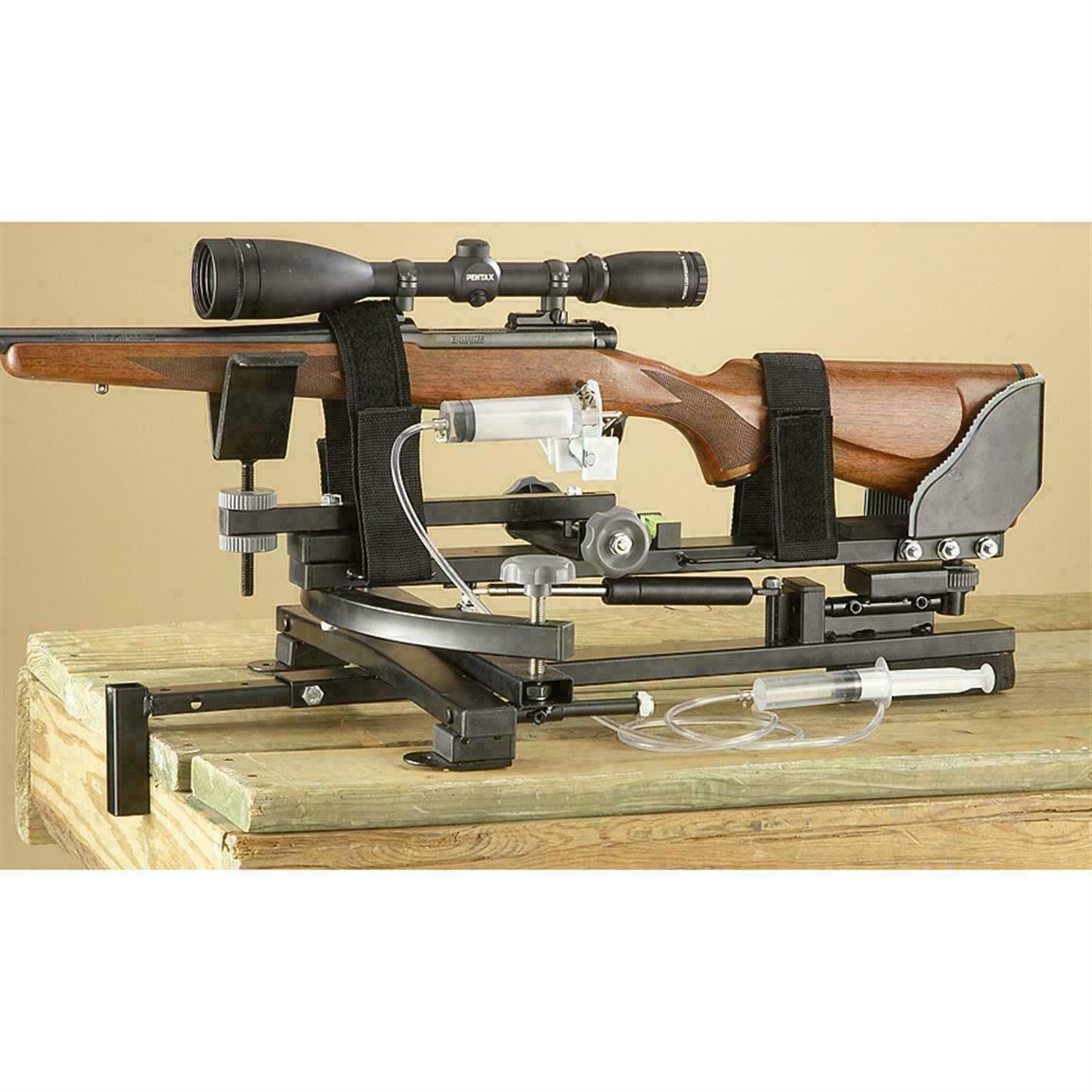 Precision Shooting Range Rest Rifle Bench Remote Triggering Adjustable Bench