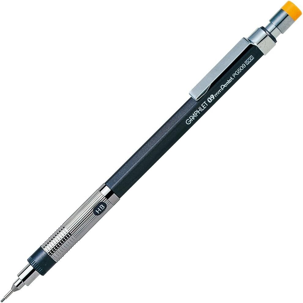 Pentel Mechanical Pencil Graphlet PG509-GD 0.9mm