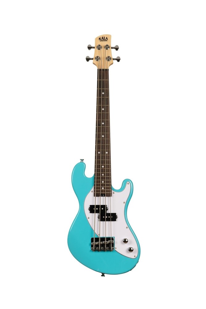 Solid Body 4-String Surf Blue Fretted U-BASS
