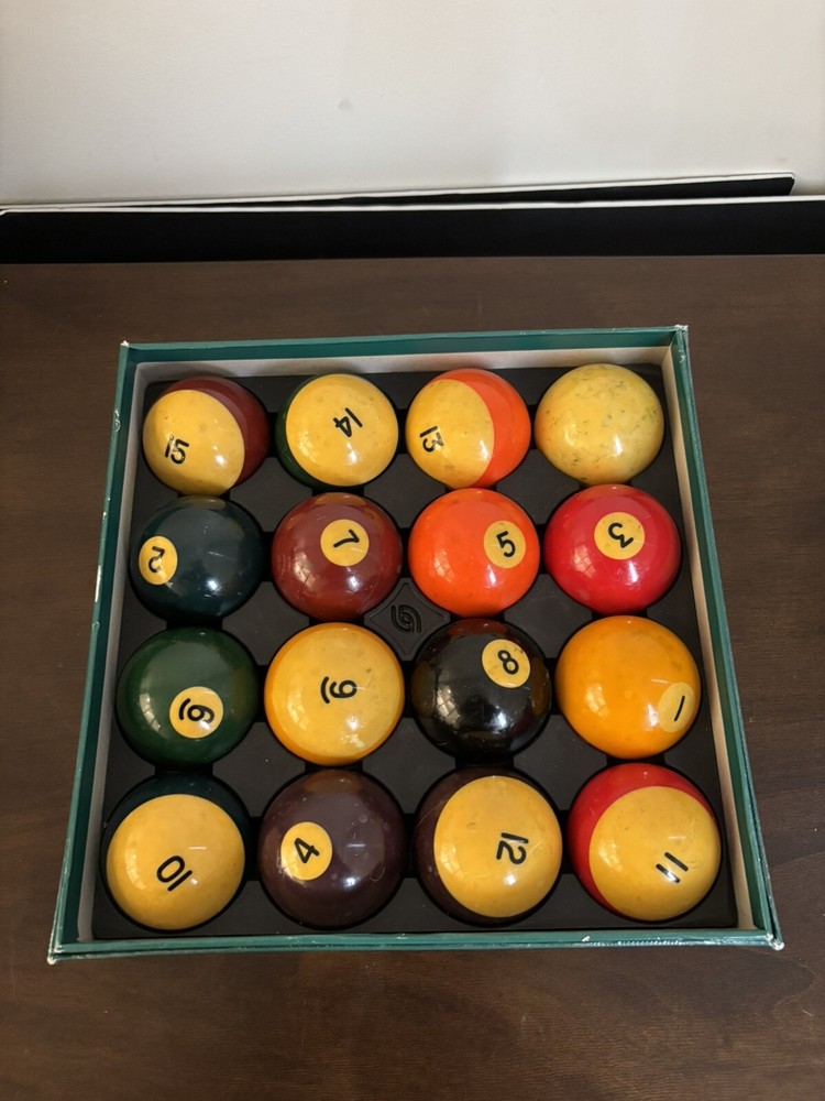 USED Billiard Aramith Premier (?) Pool Ball Set