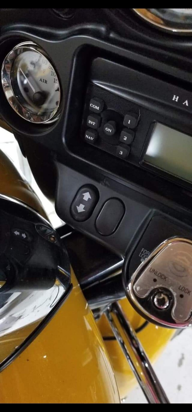 2013 and down Harley Davidson Air Ride Switches