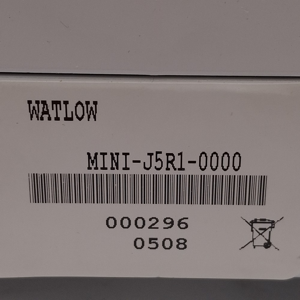 Watlow MINI-J5R1-0000 Mini Single Controller Console for J Type Thermocouple
