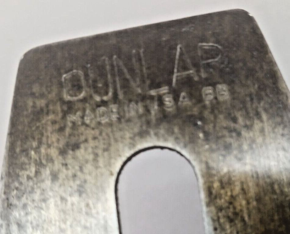 Dunlap Nice Vintage Smooth Bottom Wood Plane 14" inch 5Dbb, USA