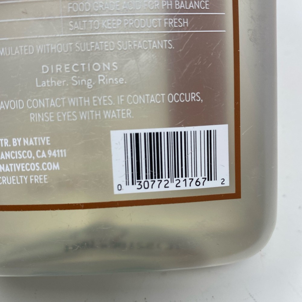 Native Coconut & Vanilla Liquid Hand Soap 13 fl oz