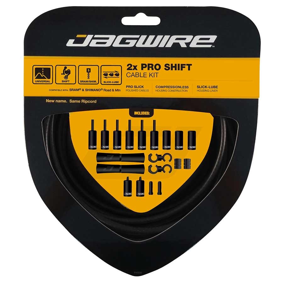 New Jagwire Pro Shift Complete shift cable & housing kit Stealth Black (Matte)