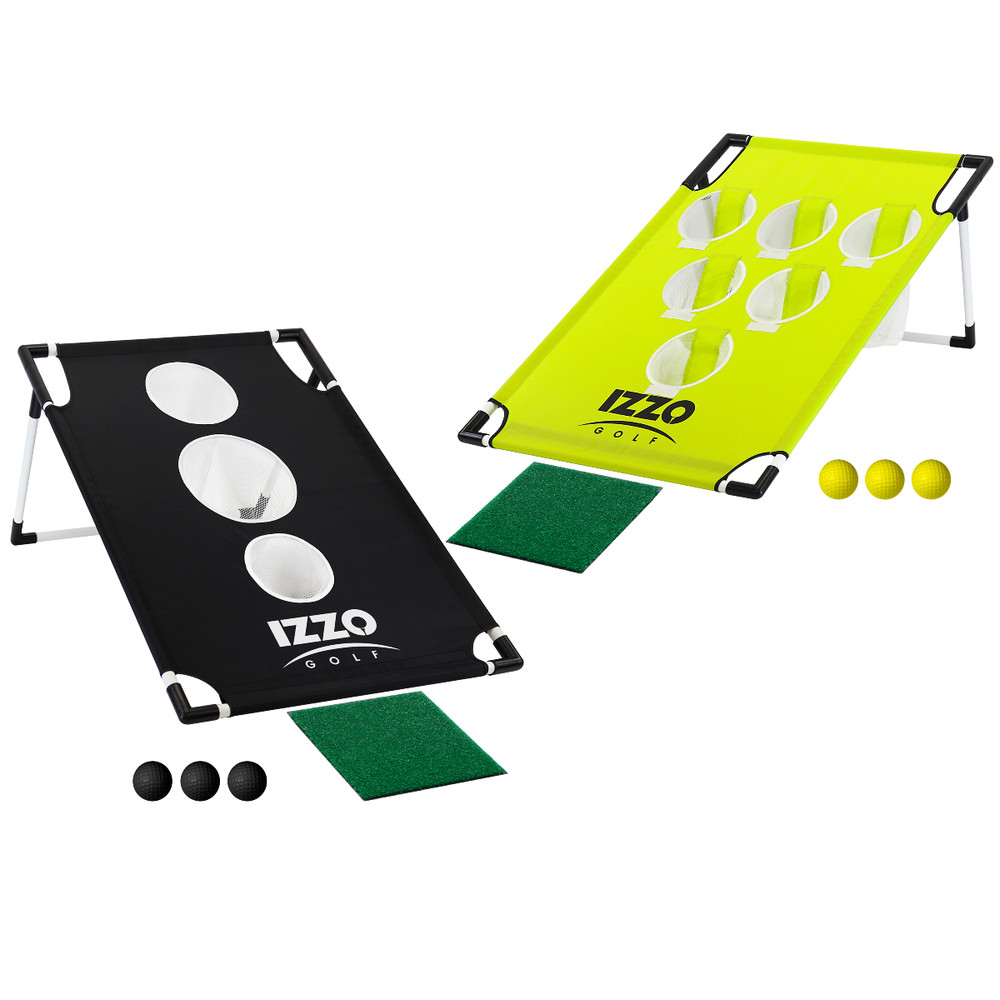 Izzo Golf Pong-Hole Chipping Practice Gaming Set