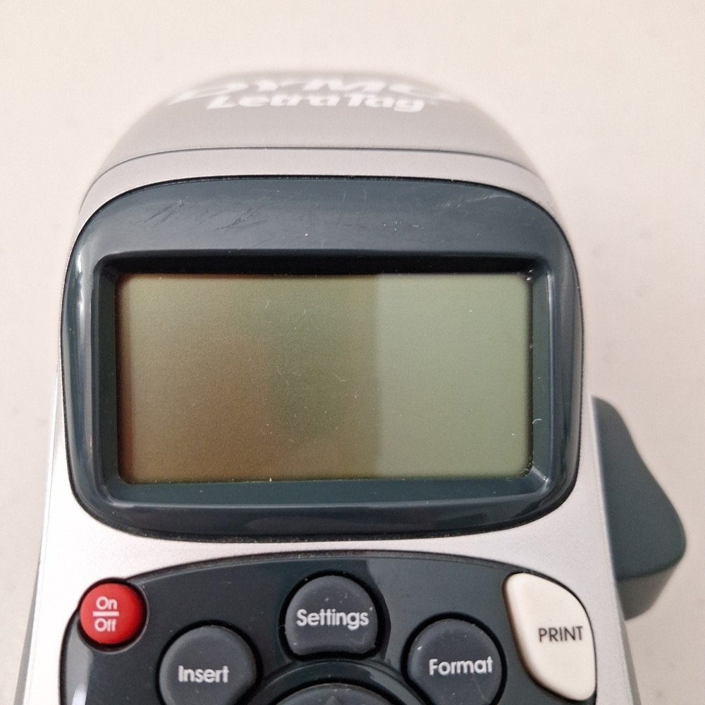 Dymo LetraTag Label Maker Handheld Electronic Printer Keyboard Portable TESTED