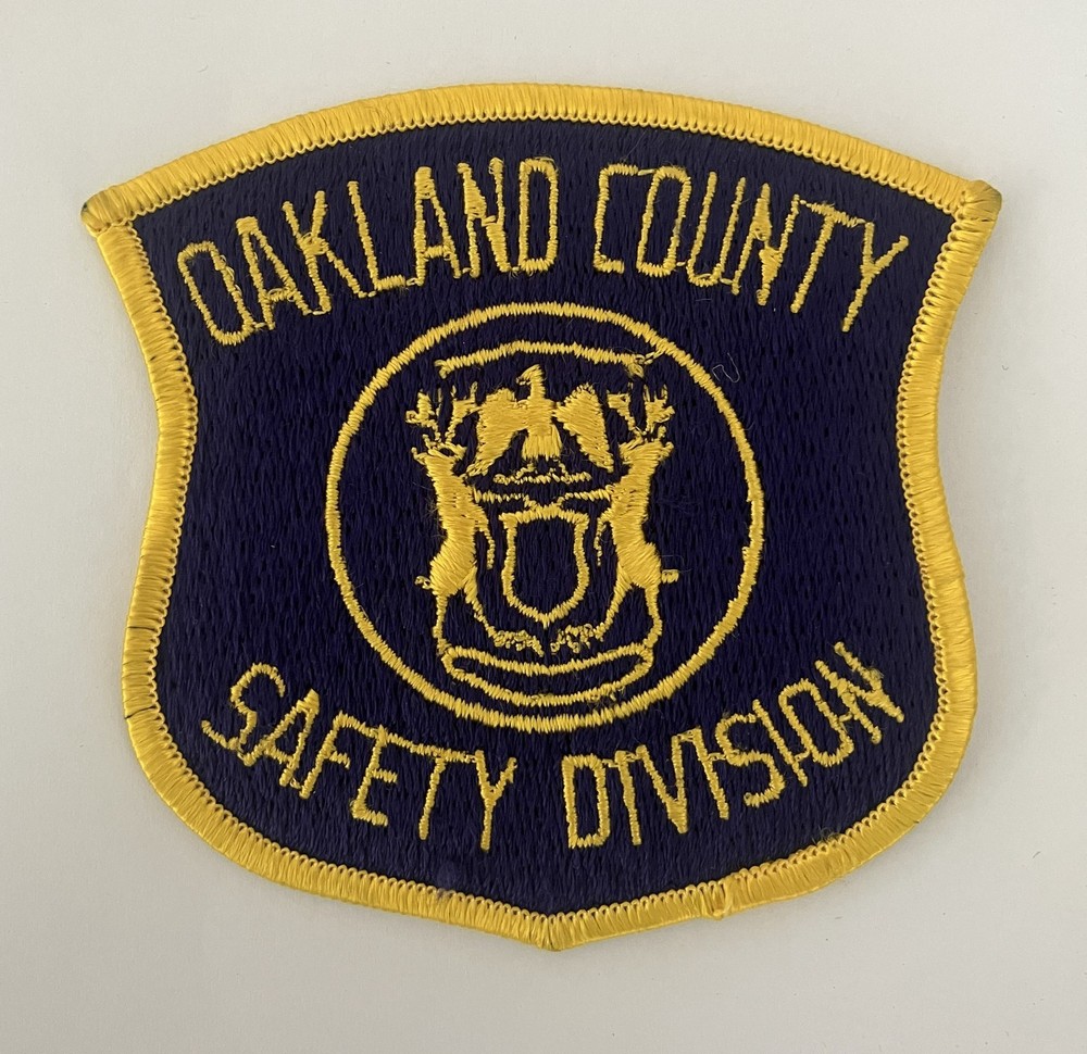 Oakland County Safety Division patch, Michigan