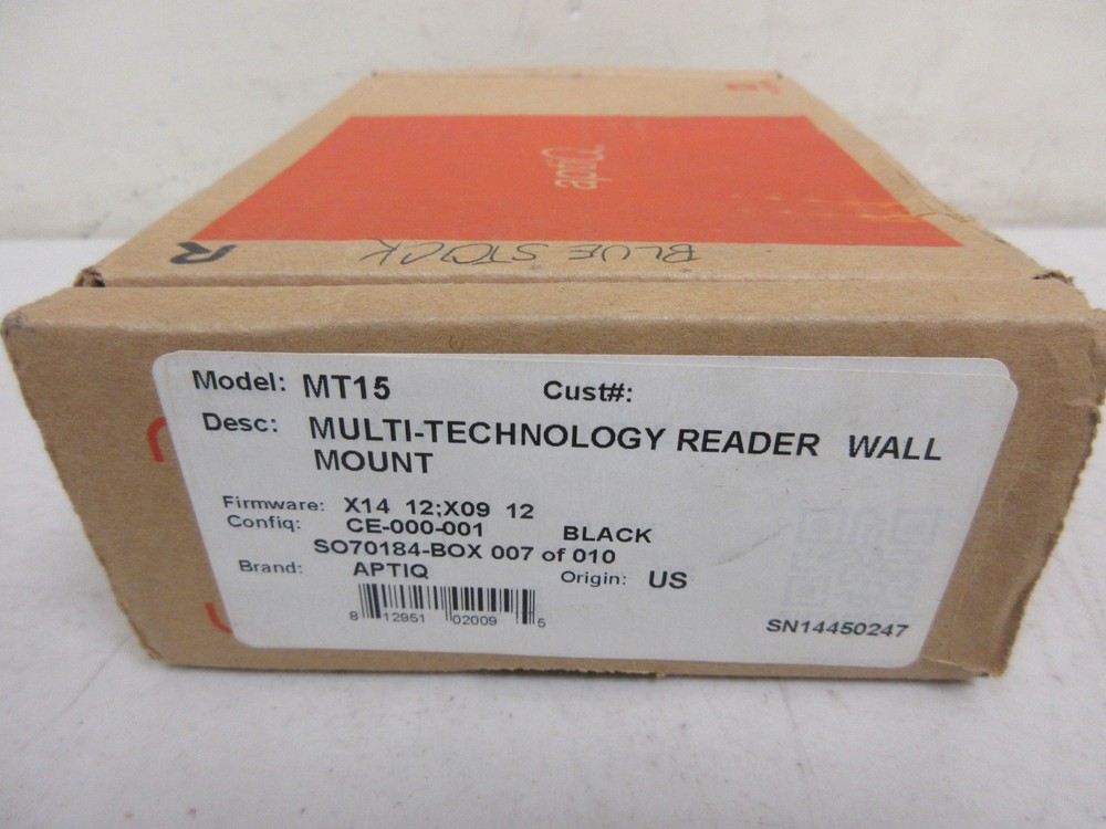 APTIQ MT15 Multi-Technology Reader Wall Mount