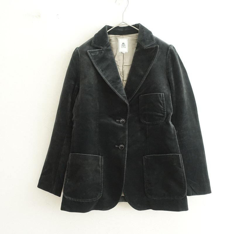 mando Cotton Rayon Velour Jacket Size 38