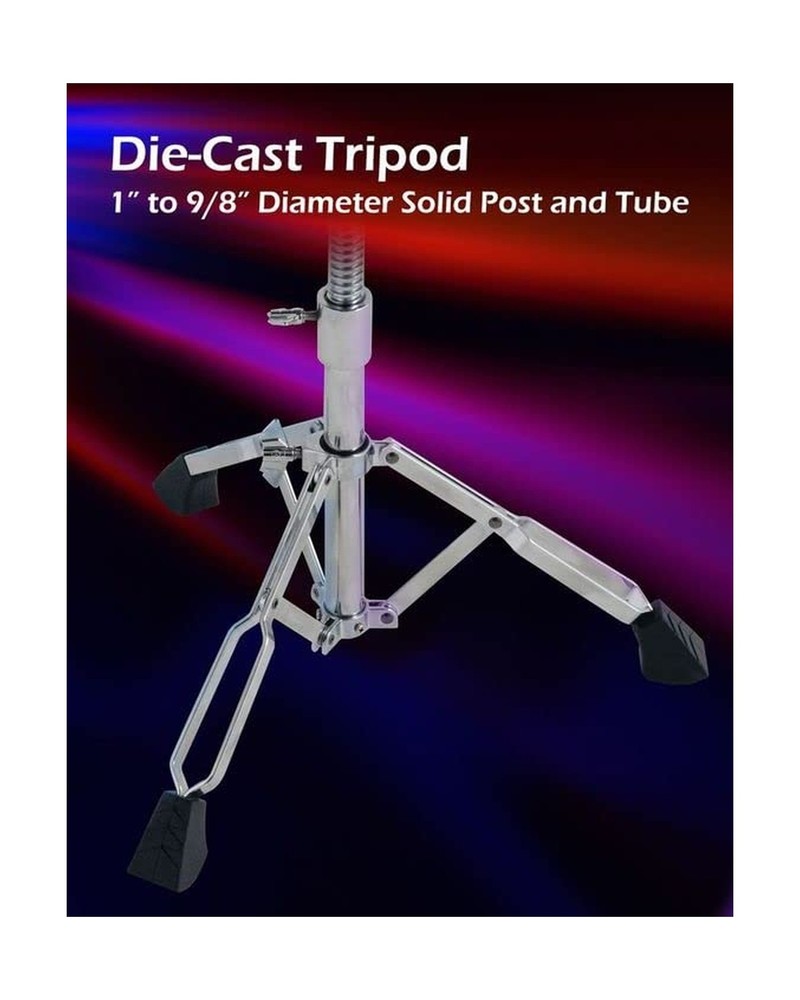 EHWD Premium Motorcycle Drum Throne, Rotatable Stool, Memory Foam Cushion wit...