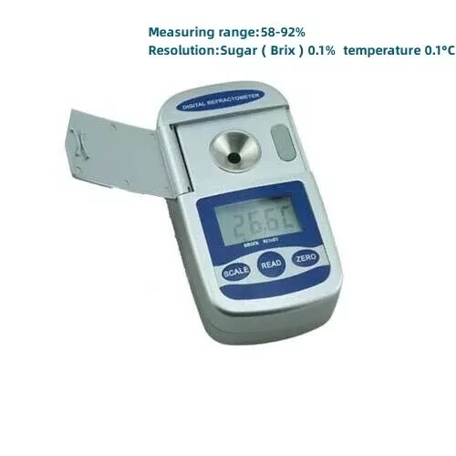 Refractometer Sugar Tester Brix Meter For Fruit Juice Vegetables Sugar Solution
