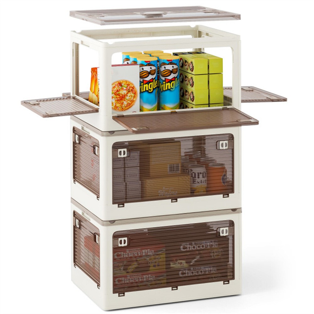 3-Pack Stackable Storage Bins 20 " X 14.5 " X 12 "