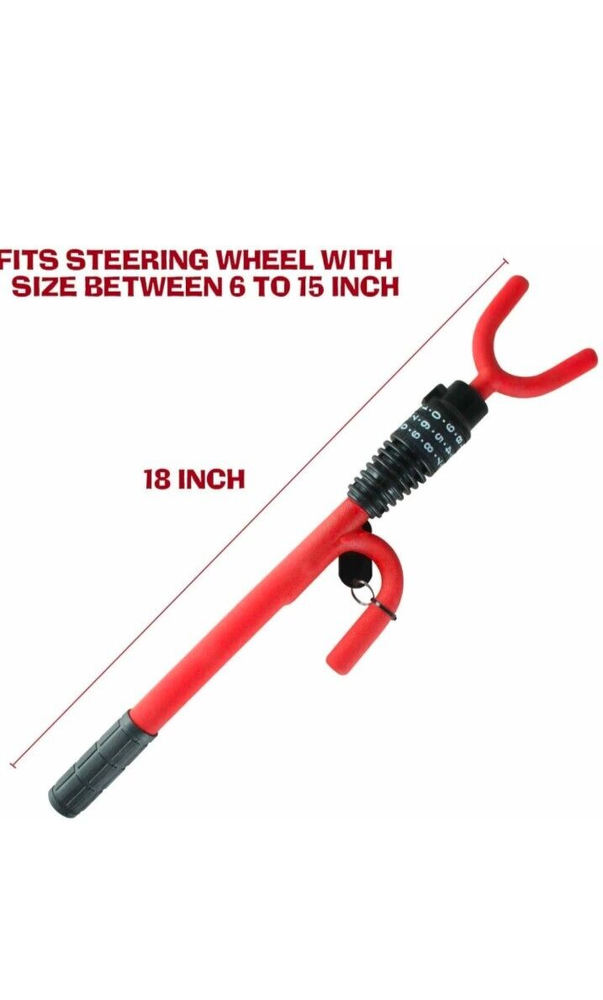 Car Anti-Theft High Security Steering Wheel Lock