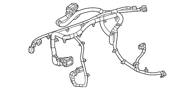 Genuine GM Wire Harness 42915891