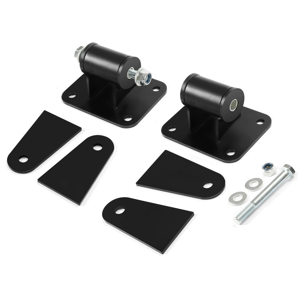 Universal LS Engine Motor Mounts Conversion Swap Fits LS1 LS2 LS3 LS6 LS7