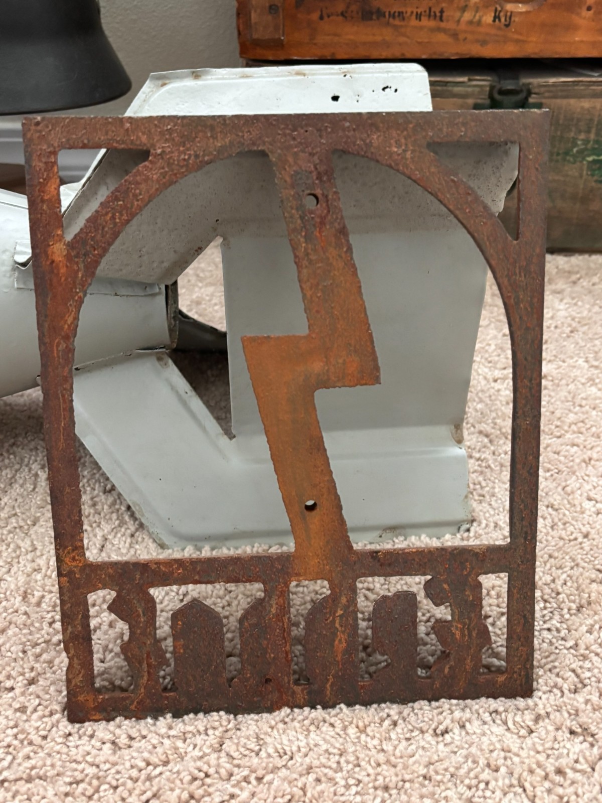 WWII Erbhof Iron Wall Sign - Farming