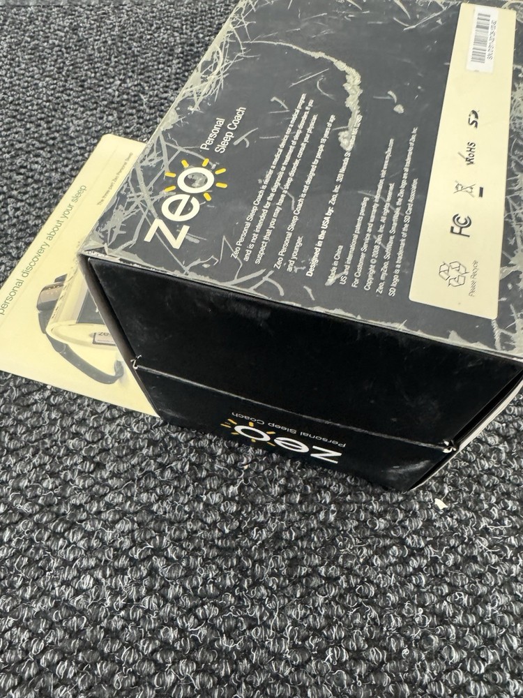 Zeo Personal Sleep Coach with Headband & SoftWave Sensor And Clock