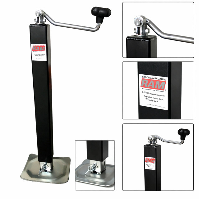 RAM 8,000lb Capacity Top Wind Jack (Select Series)